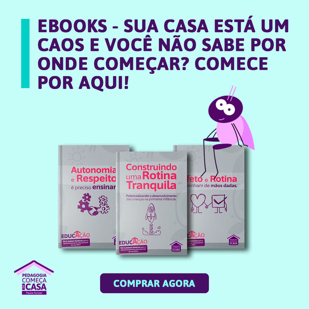 São quatro quadros de rotina para baixar e imprimir.